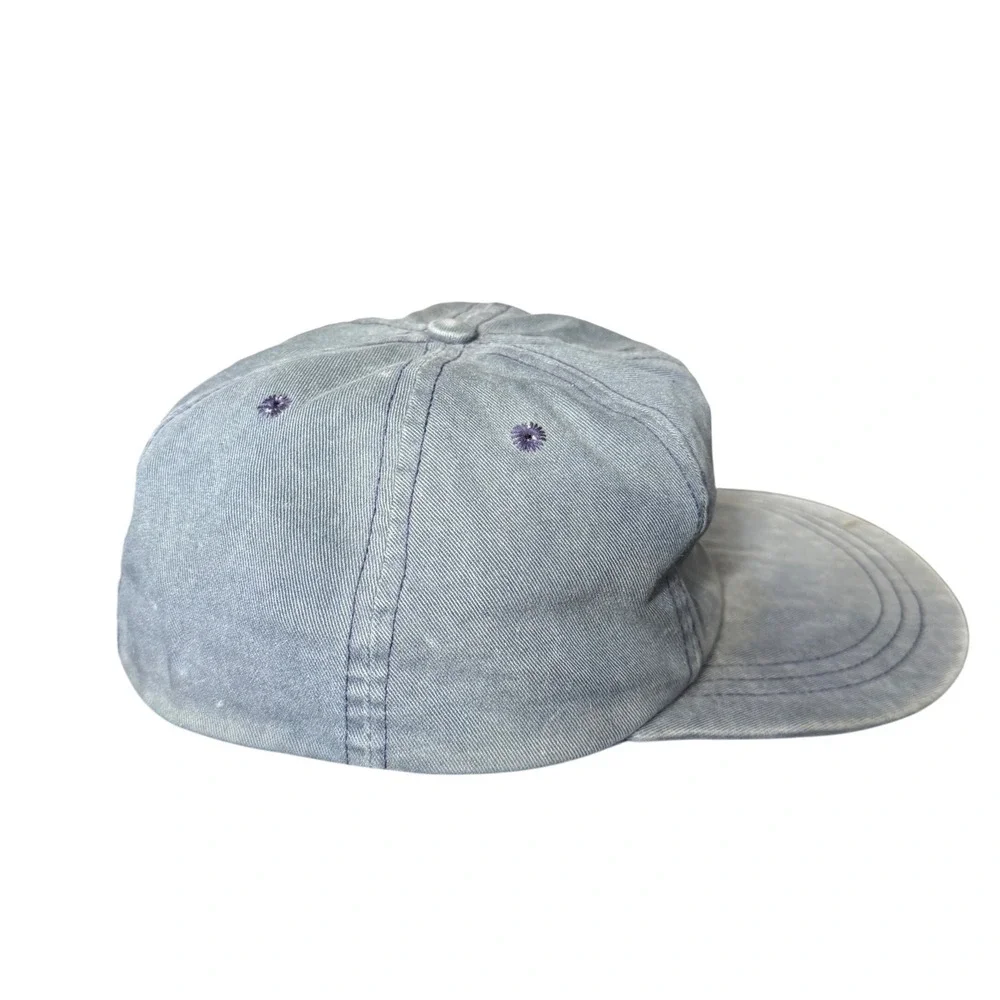 Vintage‎ Polo Ralph Lauren RPL 91-M Hat Blue Made in USA Cotton Baseball Cap M